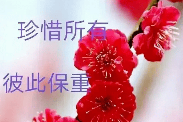 珍惜所有,彼此保重_问候_好友_友谊