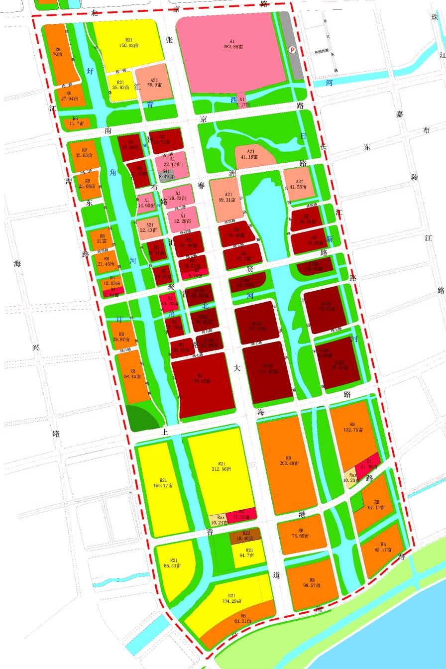 南通海门cbd总部经济集聚区城市设计