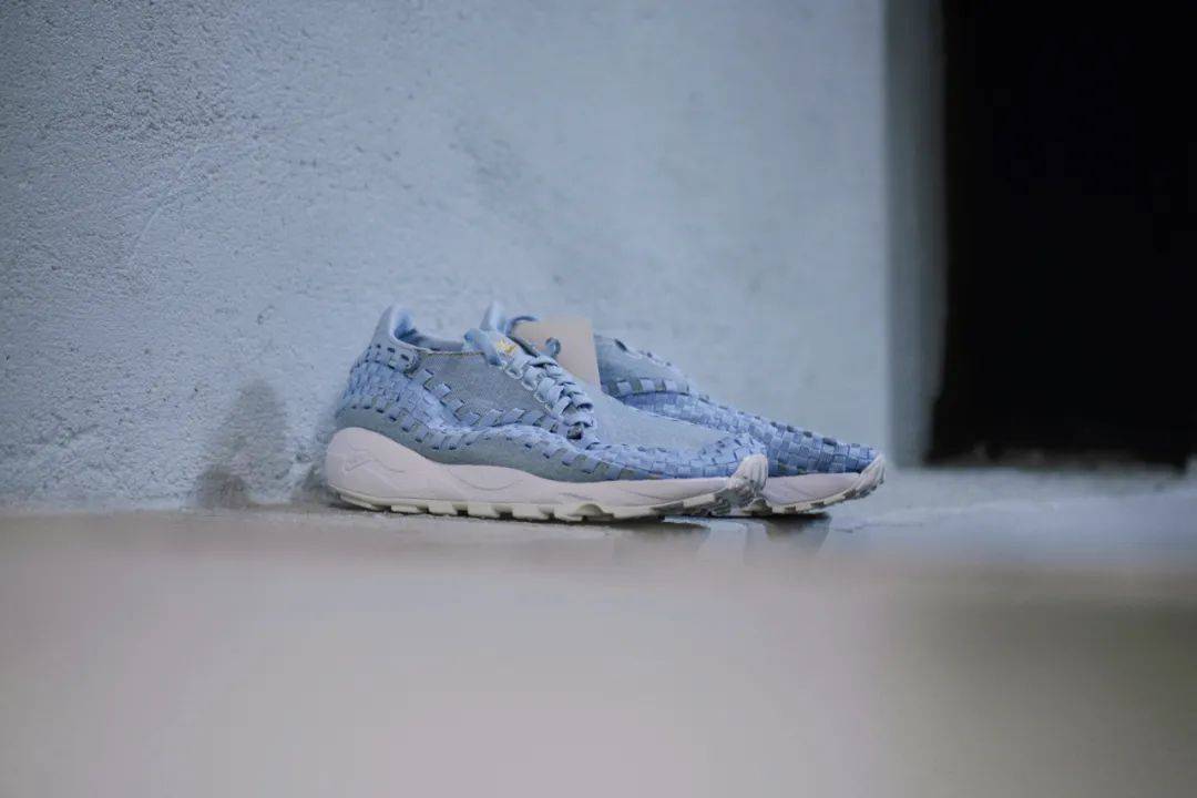 【大人気】★ナイキ★AIR FOOTSCAPE WOVEN ICE BLUE 早い者勝ち! Nike Air Footscape Woven “Ice Blue”｜SOAR 限量发售_牛仔_设计