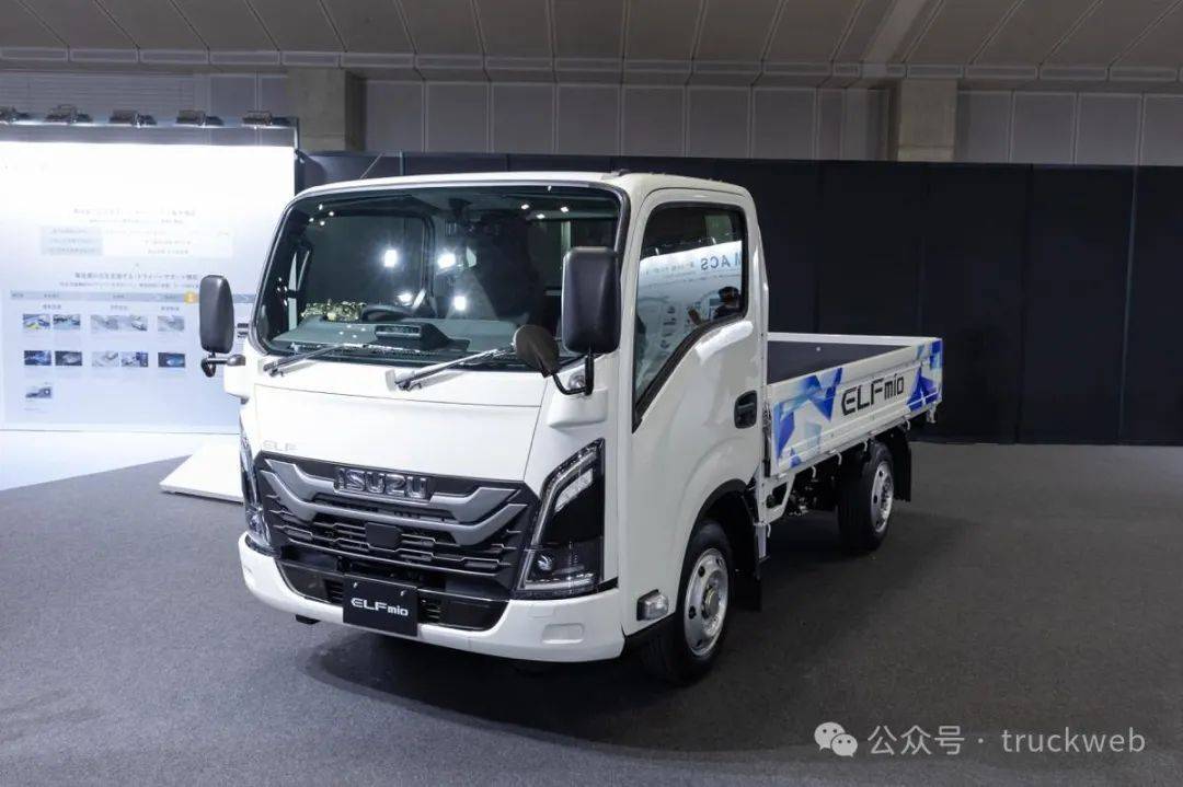 卡车司机严重短缺 日本五十铃推出elf mio 主打有驾照就能驾驶卡车