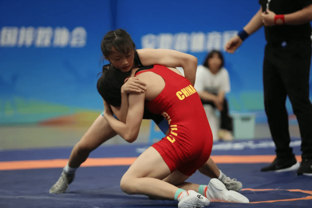 2024年全国 u15 国际式摔跤锦标赛火热开赛!_比赛_运动_淮北