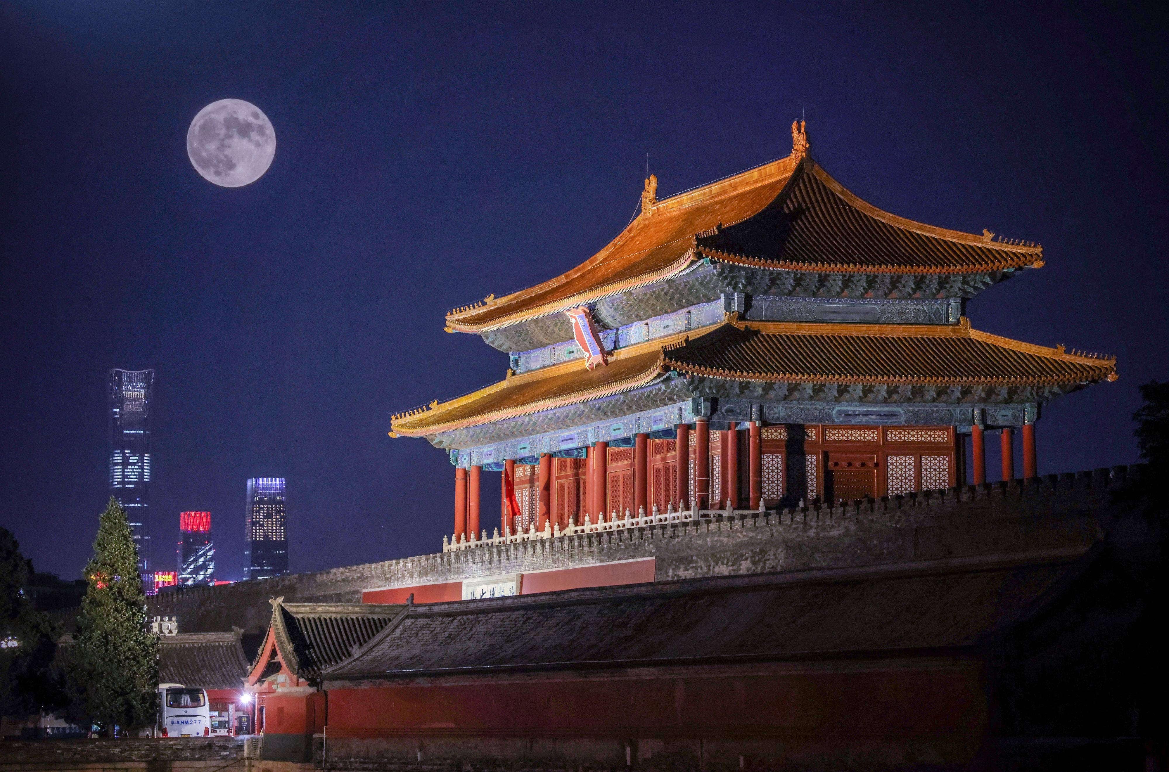 北京夜景最美的地方图片