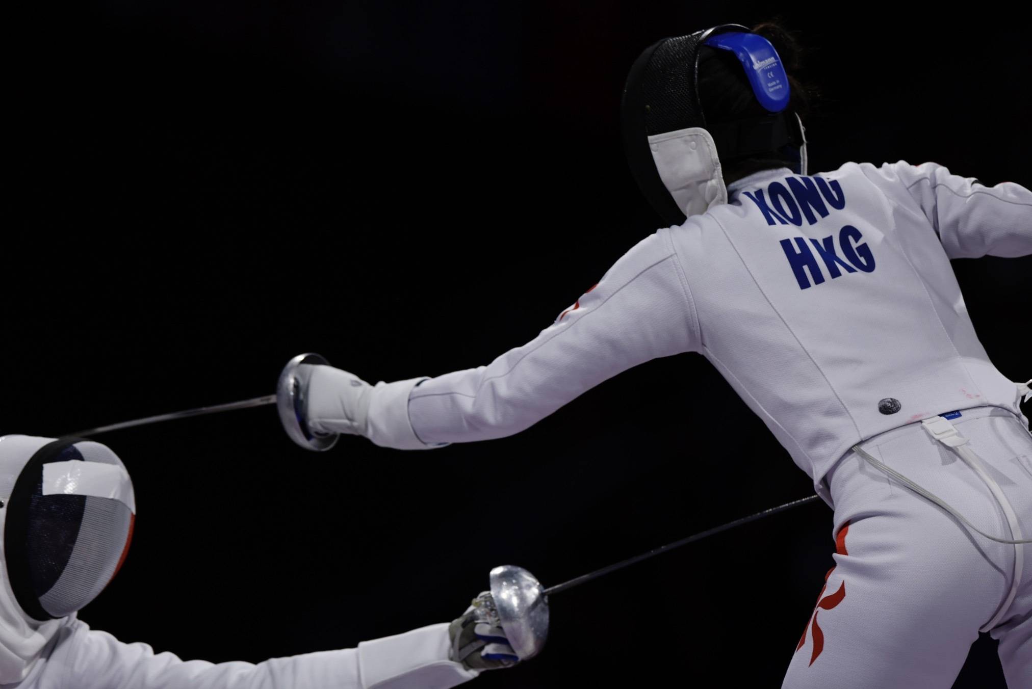 "中国香港女博士,在巴黎亮了一手好剑_江旻_击剑_巴黎奥运会