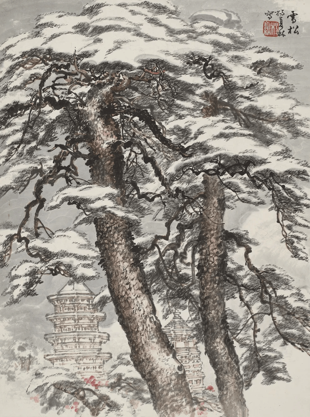 中国国家画院典藏山水画展作品欣赏