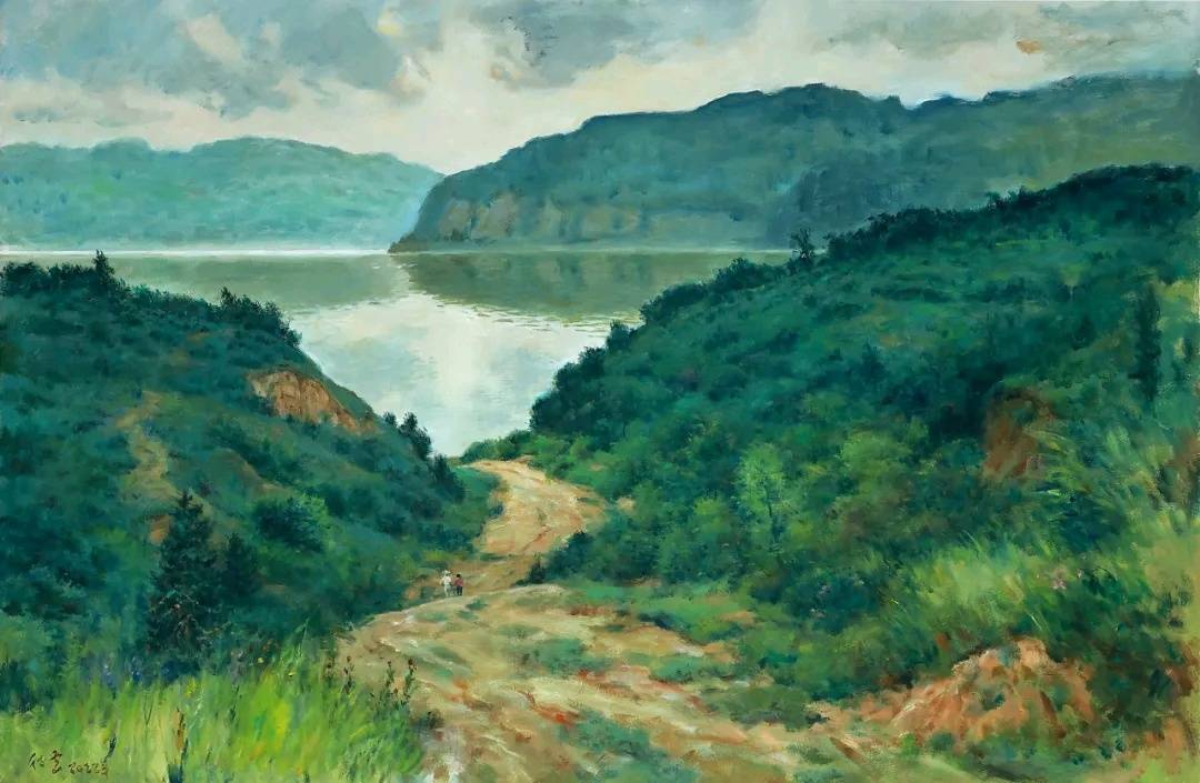 描绘东方诗情的生命境界,赖征云画展亮相广州画院先生画馆_艺术_创作