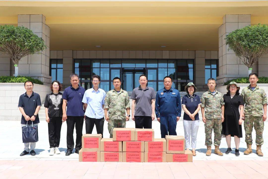 喜迎"八一" | 青岛出版集团开展双拥共建活动