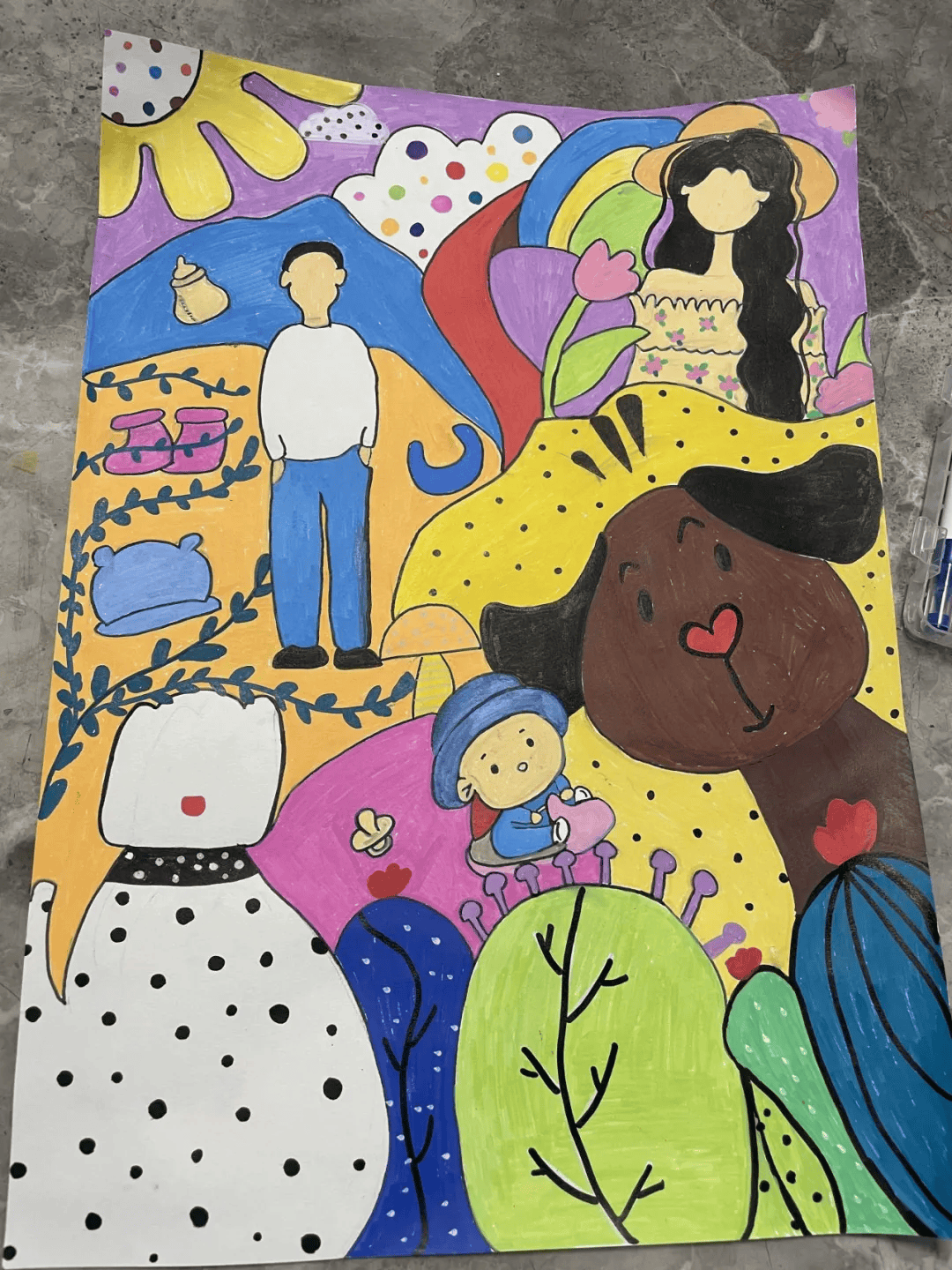 "我的幸福时刻"绘画比赛丨【成年组】作品赏析 投票