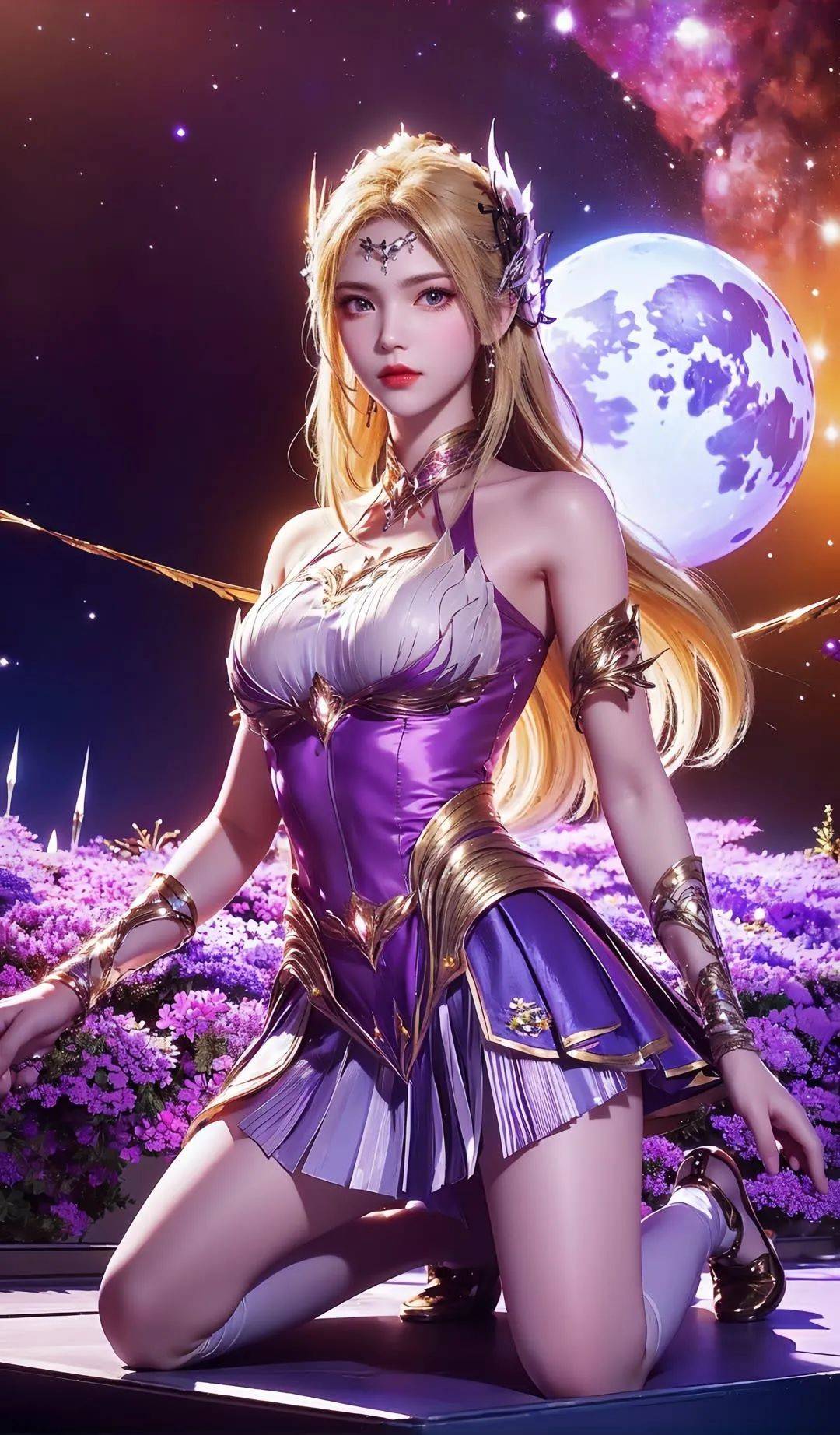 斗罗大陆:千仞雪精美壁纸来了,第五张最漂亮,可惜爱上了唐三