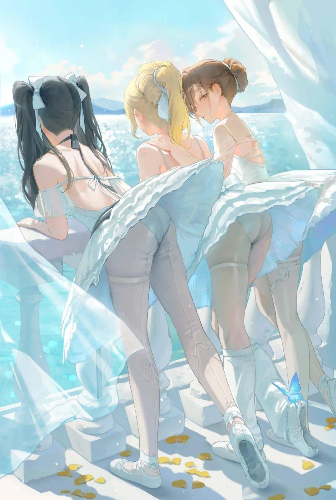 芭蕾长腿,独领风骚