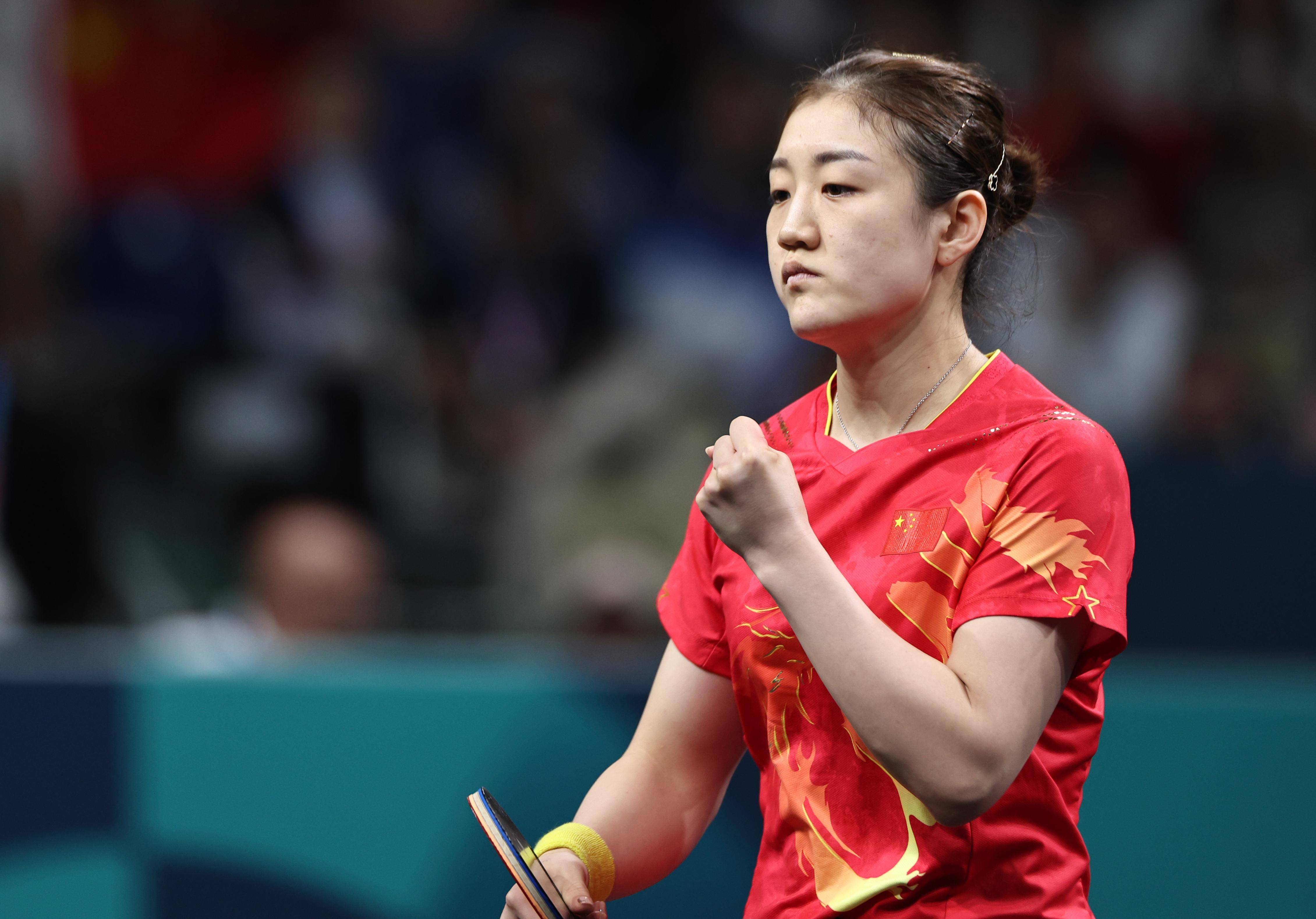 在东京奥运会夺冠后,陈梦在本周期开始时迅速陷入低谷,东京女单赛场