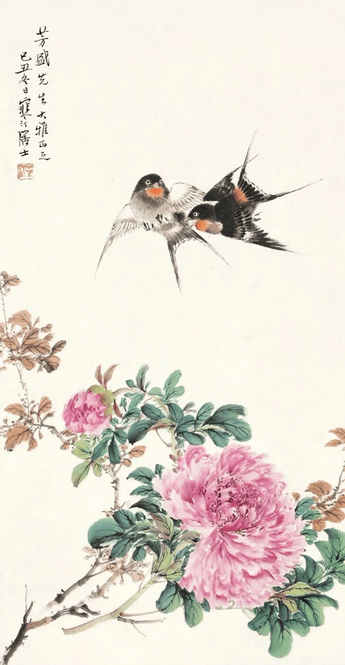 为近现代海派小写意花鸟最重要代表画家,名列"海上花鸟四大名旦"之首