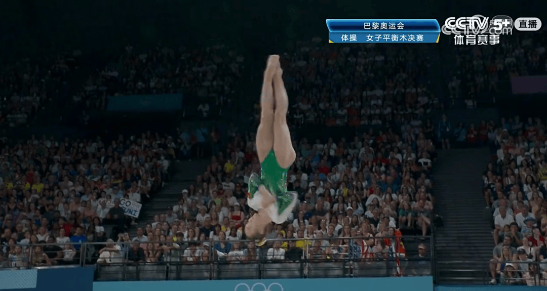 【奥运】周雅琴女子平衡木摘银!