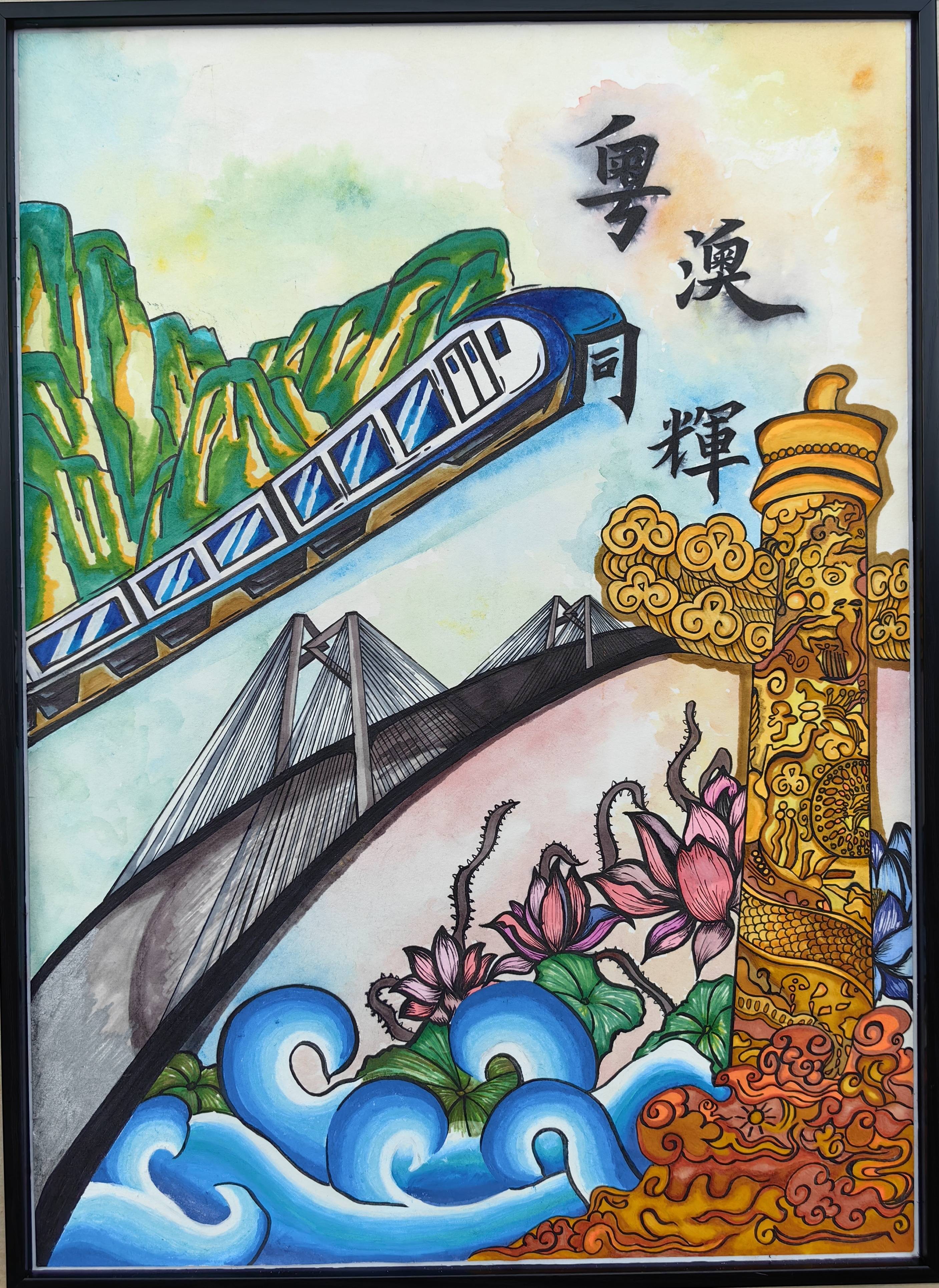 点赞!青少年笔下的"粤澳同辉",有奖征集等你来