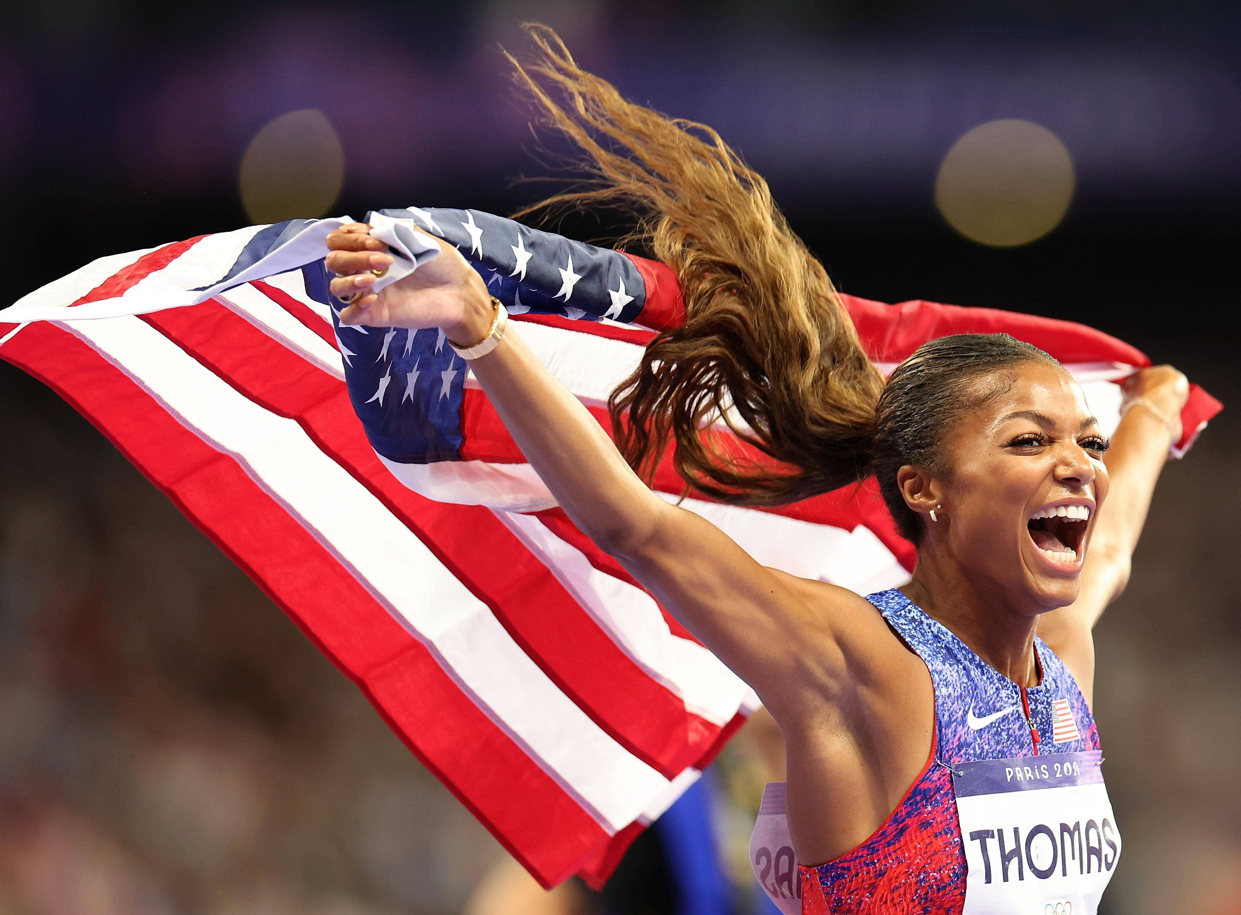 巴黎奥运会丨田径——女子200米赛况(11)