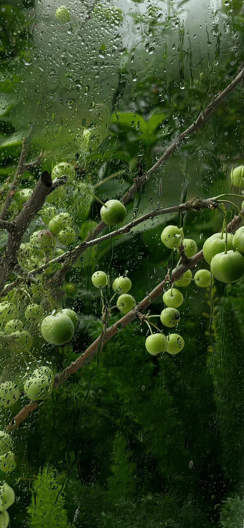 壁纸 | 夏日薄荷绿全面屏壁纸 676767