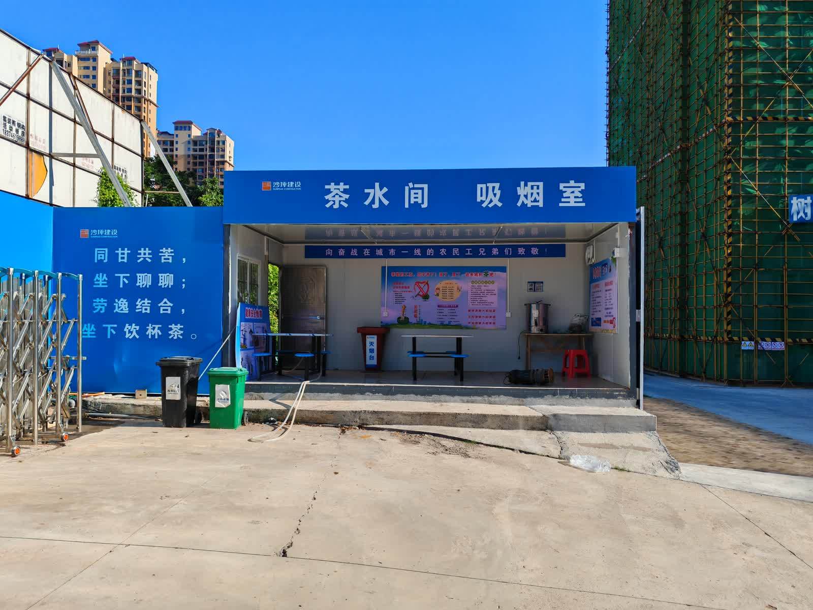永州妇幼保健综合大楼项目:建筑工人坚守一线战高温