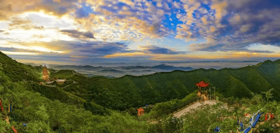 新密凤凰山风景区图片