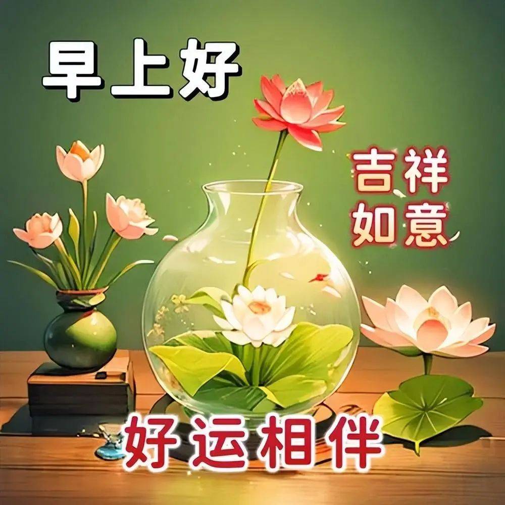 今日新版早上好图片精选 日常问候朋友早上安康暖心句子集合