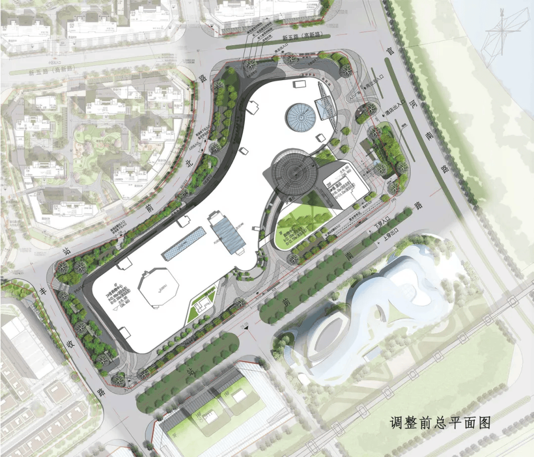 嵊州新时代中心设计方案调整!_平面图_公示_防火