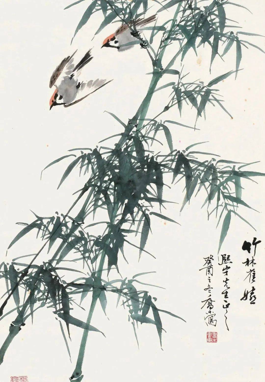 国画中的梅兰竹菊,惊艳!