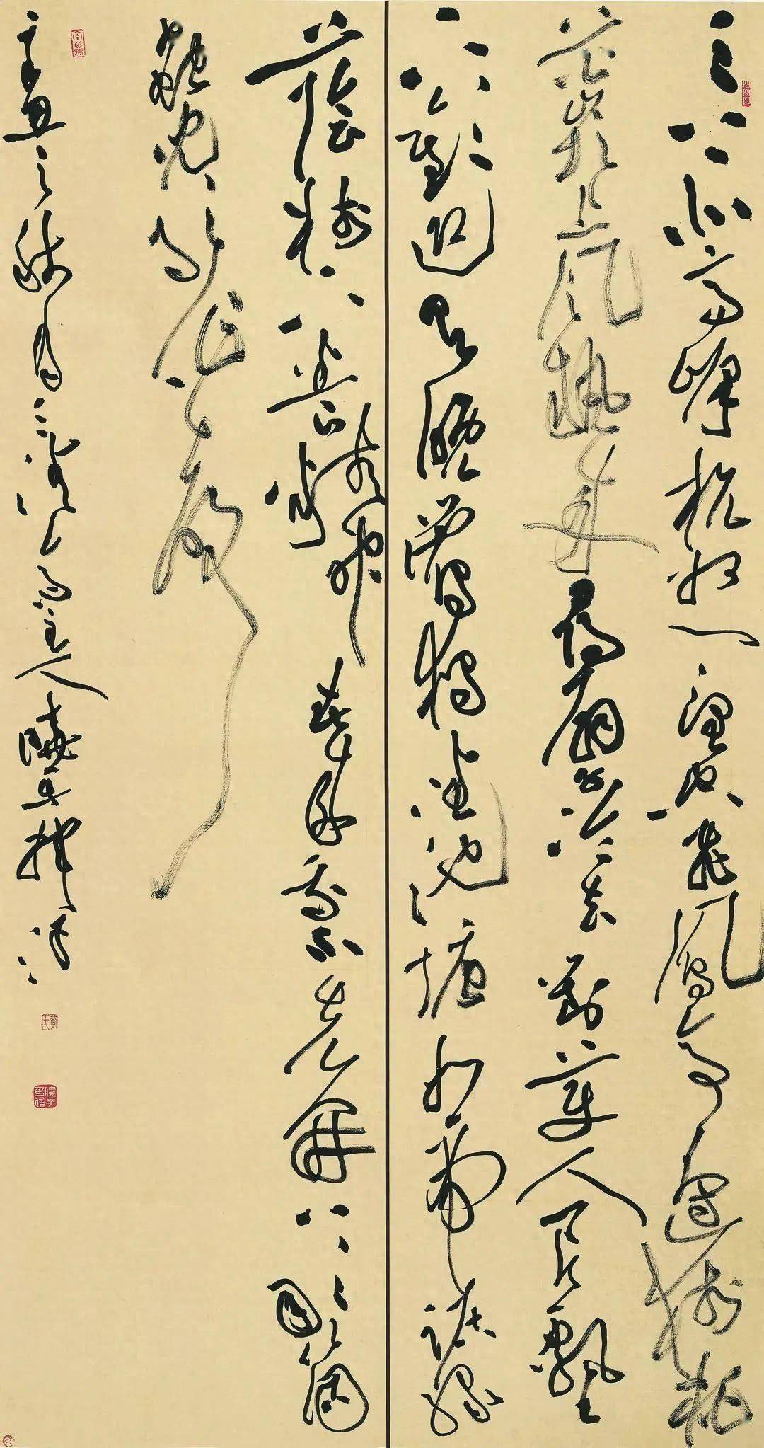创作黄庭坚草书风格,贵在笔性,这幅草书作品一气呵成入选全国展_笔法_书法_个性特点