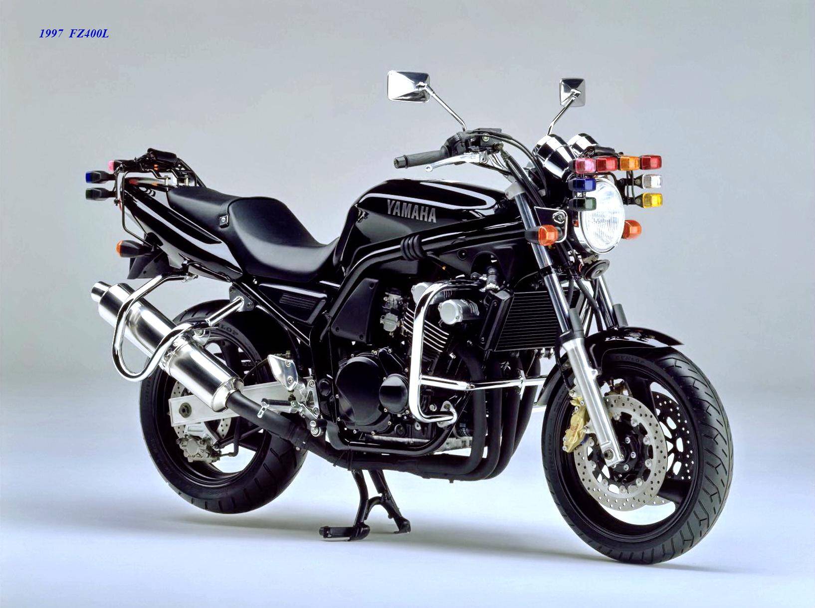 车型历史图库yamaha四气缸中型街车fz400系列