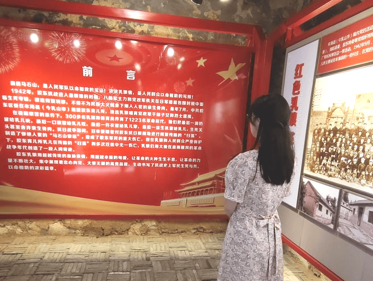 感受革命的气息实践队员走向历史,走进红色革命纪念馆,重温红色印记