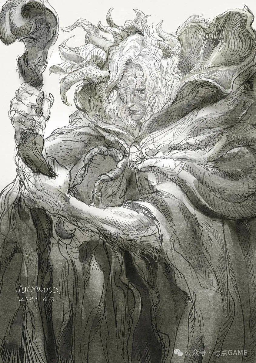 全国专业课第一考入北电,现为莉莉丝《剑与远征2》插画主笔-7.game