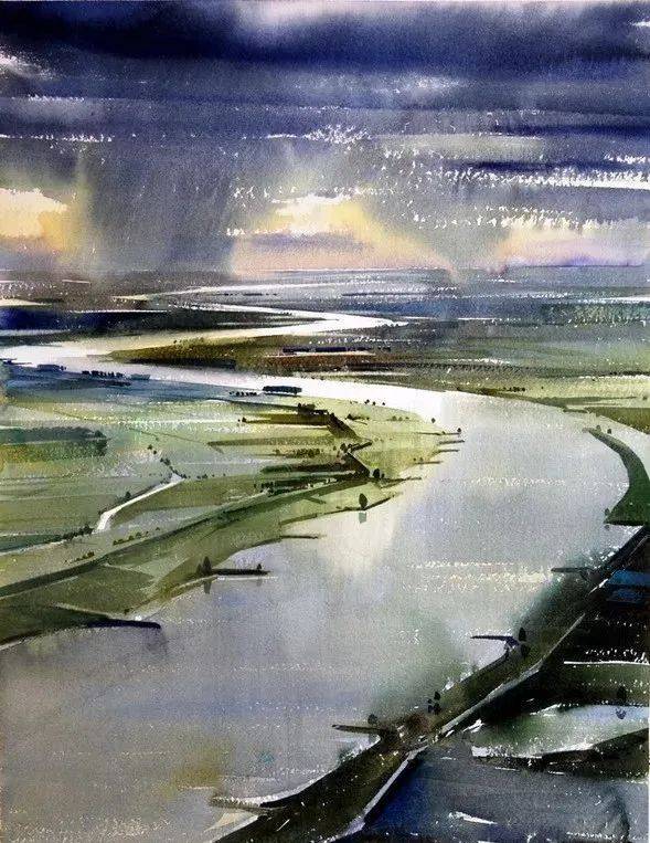 水彩风景的歌者,清爽干净的味道