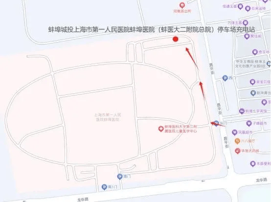 蚌埠医学院地图图片