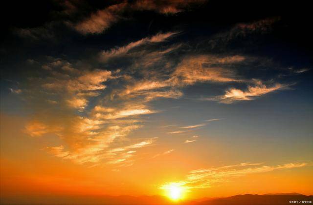 6首晚霞诗词夕阳美如画清风醉晚霞朝阳与的唯美诗句