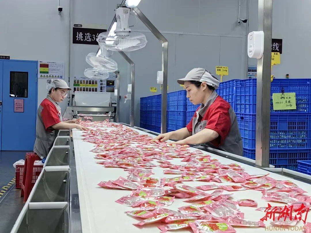 盐津铺子的生产车间