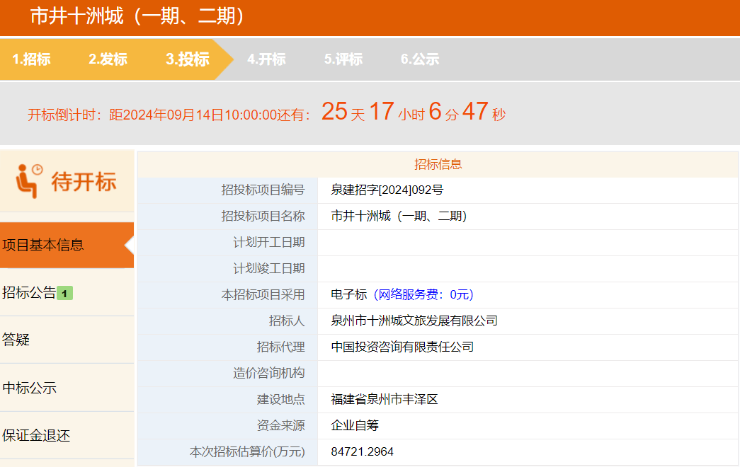 根据招标公告,项目一期工期为625个日历日,二期总工期为656个日历日