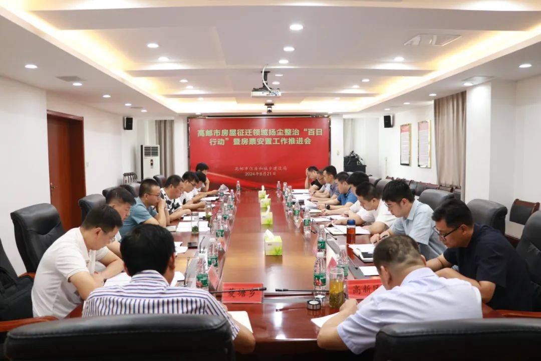 【住建动态】市住建局召开全市房屋征迁领域扬尘整治“百日行动”暨房票安置工作推进会_工地
