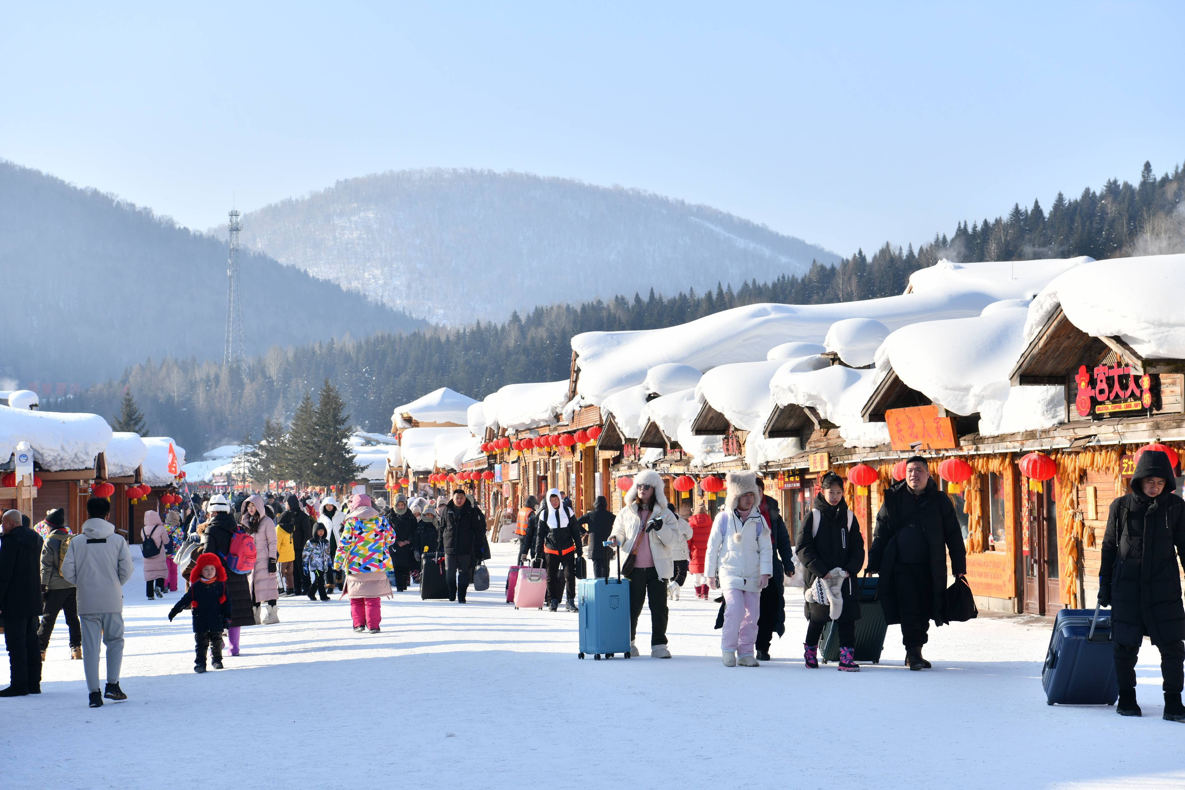 雪乡最美图片图片