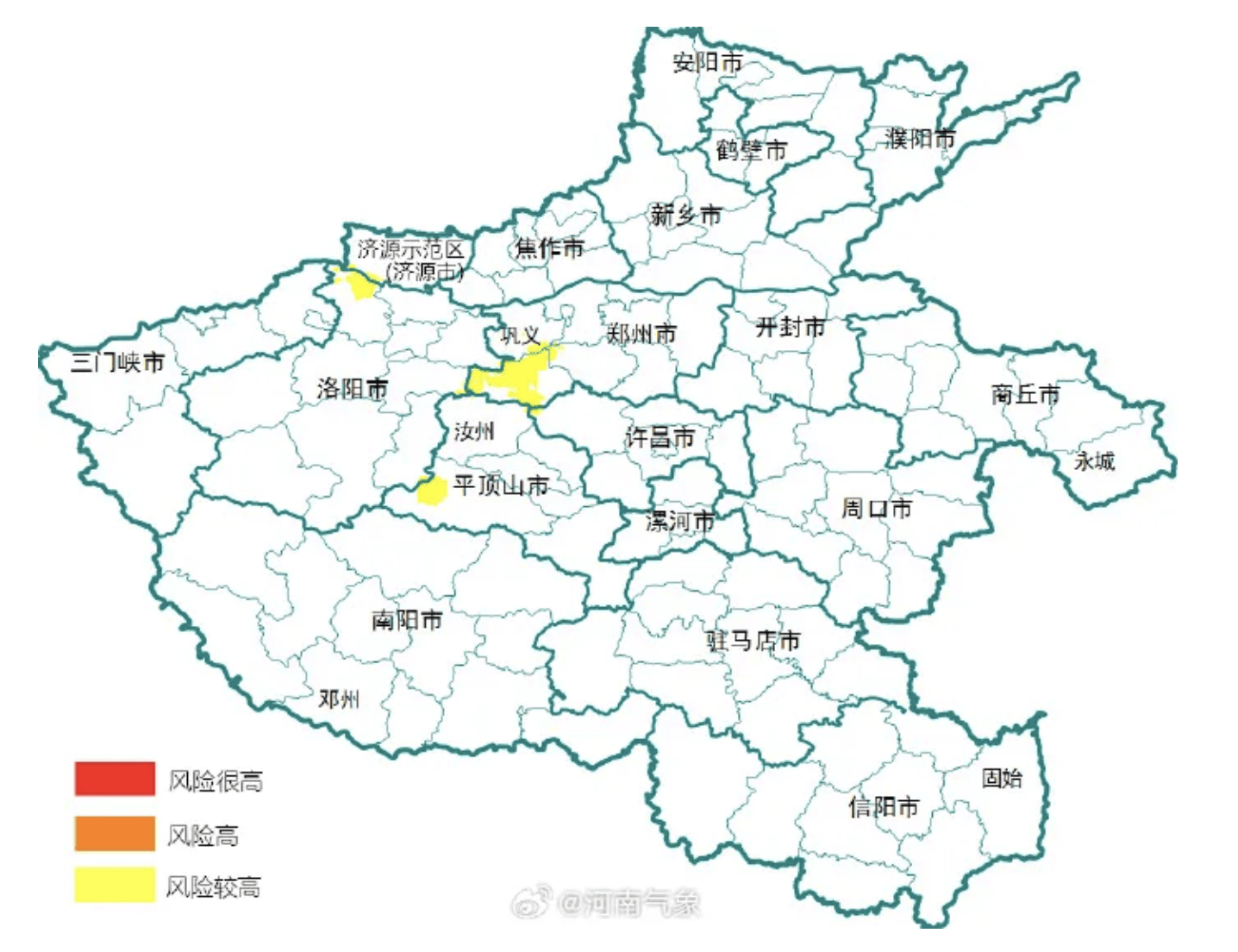 河南的强降水来了！多地有大雨或暴雨，局部大暴雨