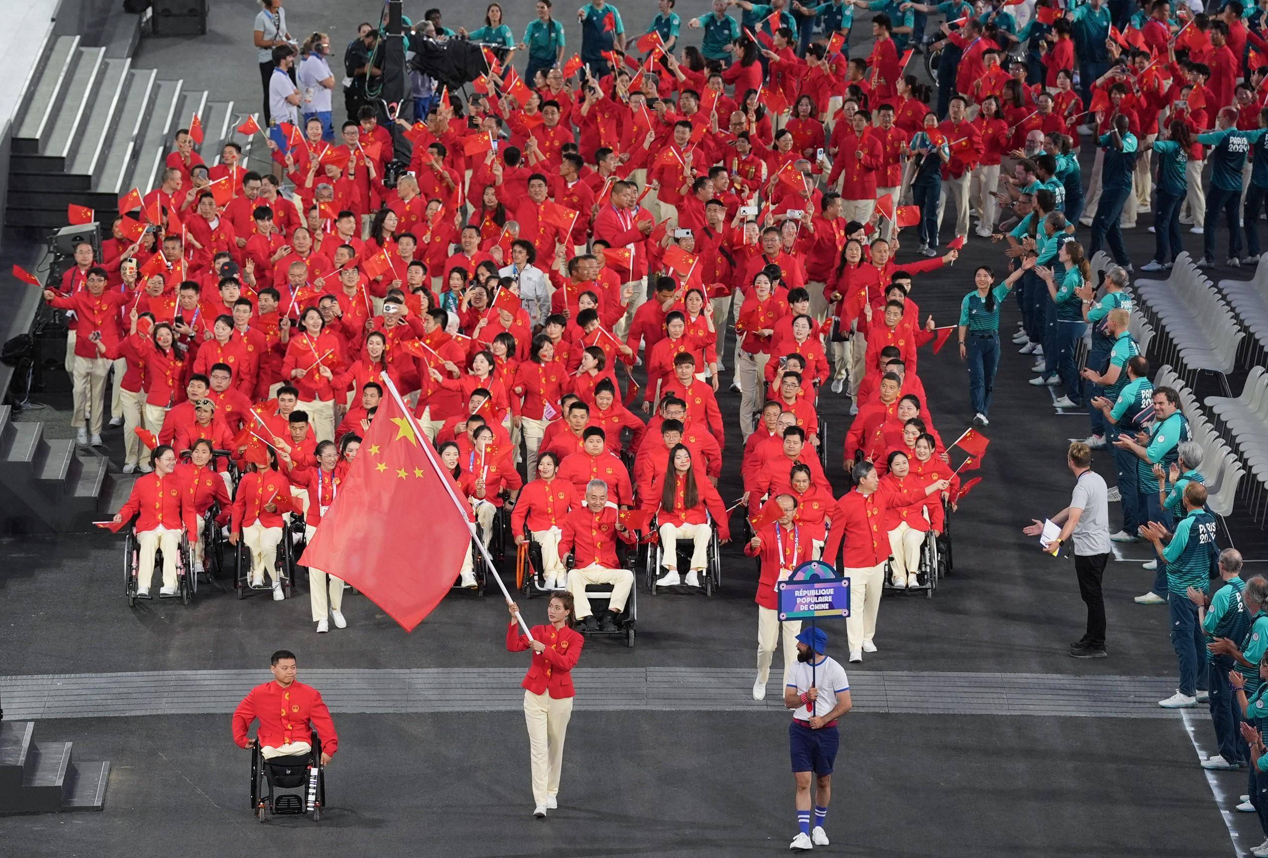 巴黎残奥会|巴黎残奥会开幕式举行