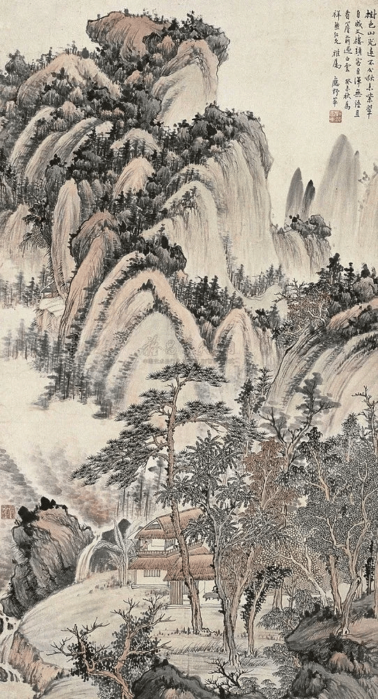 李宗峻山水画作品图片