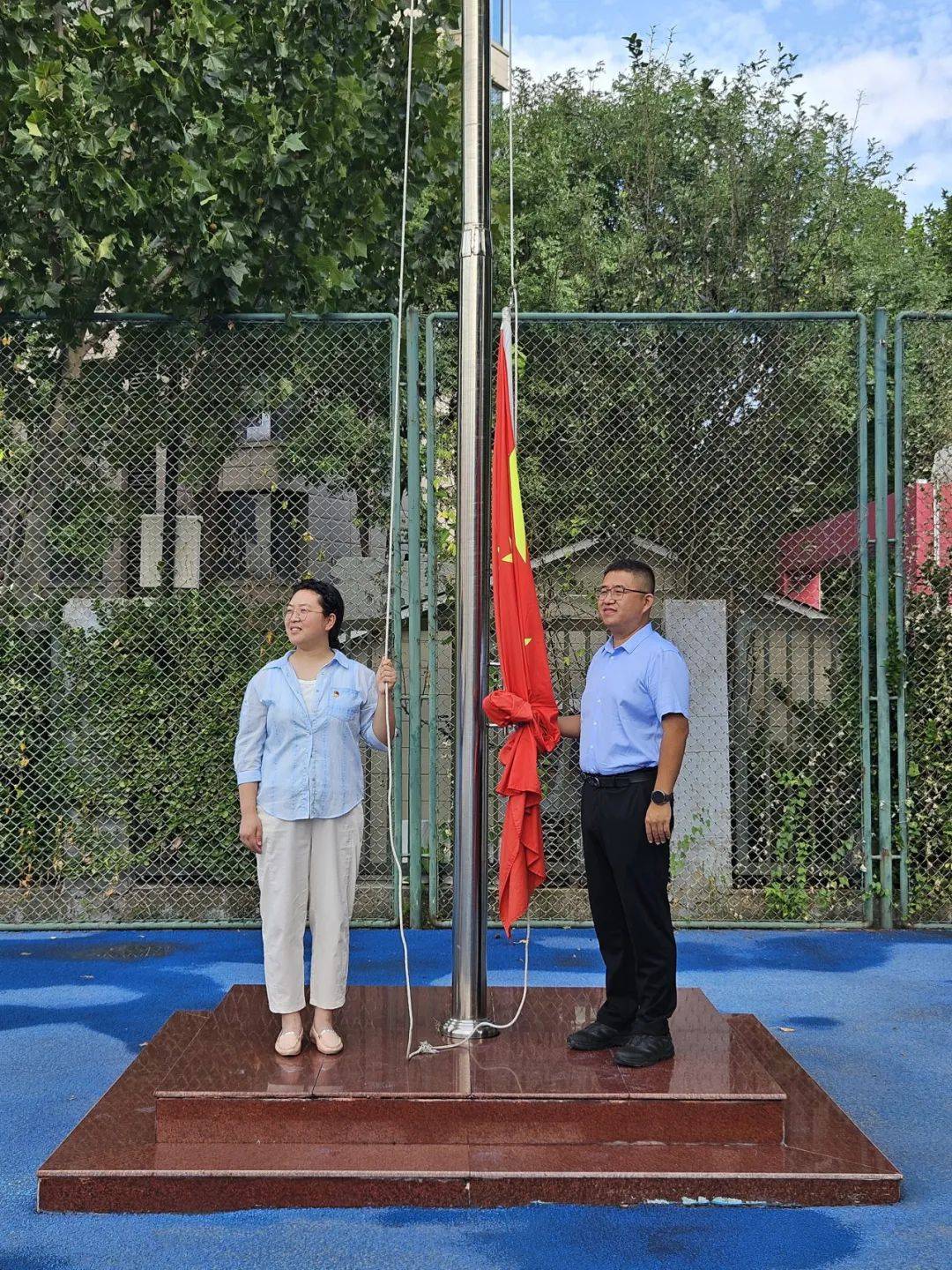 芙蓉小学 | 通州区芙蓉小学2024至2025学年度秋季学期开学工作纪实