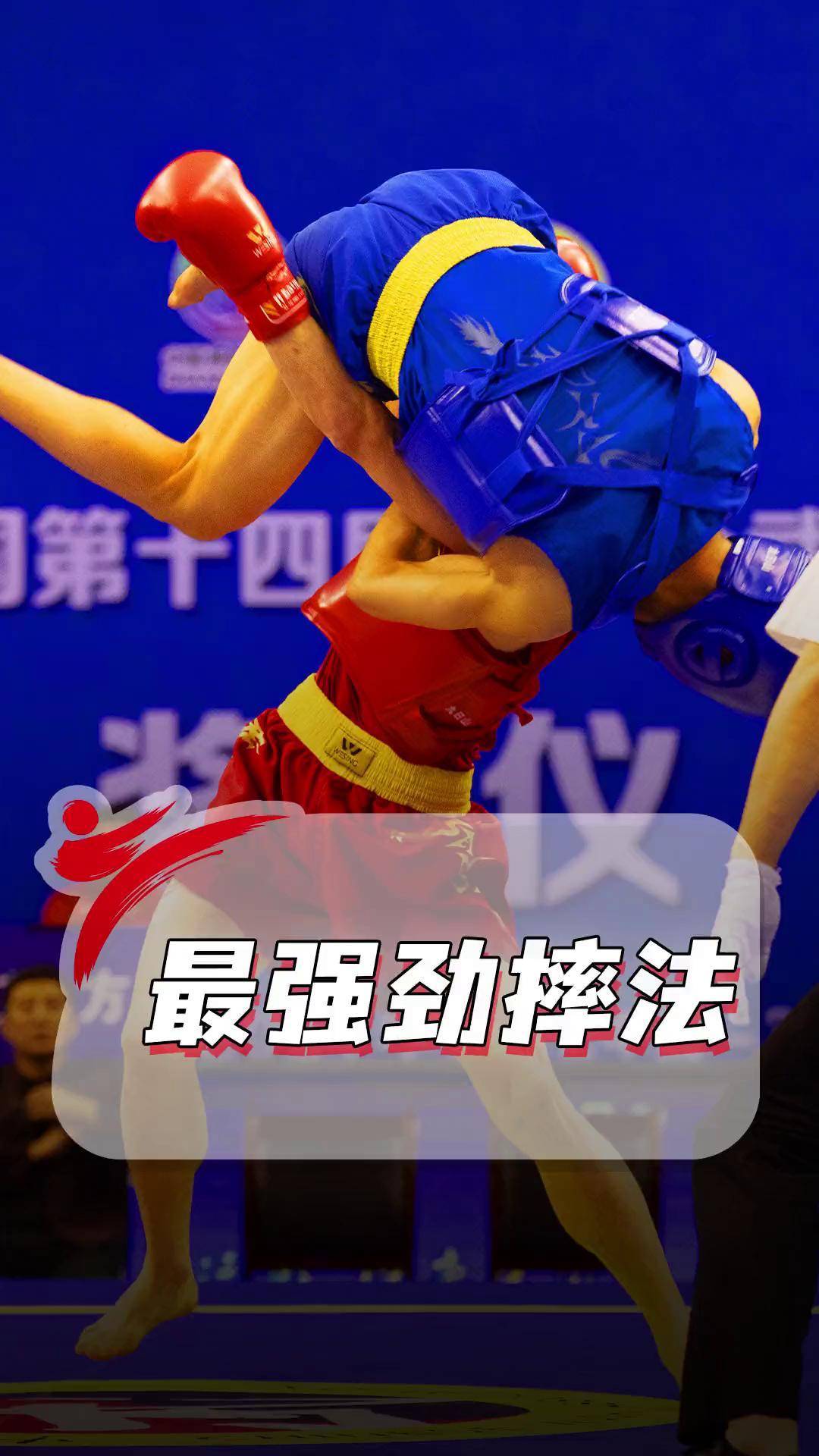 最具观赏性摔法是啥?中国散打"旱地拔葱"!