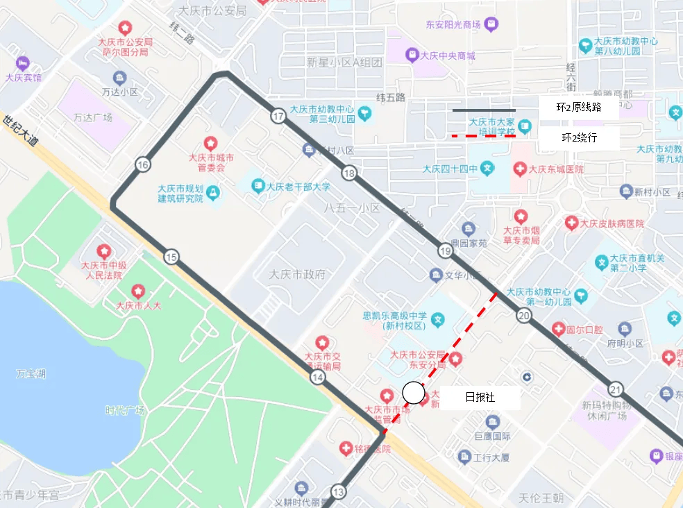注意！我市50余条公交线路临时调整或停运_万宝三_农机公司_大庆市