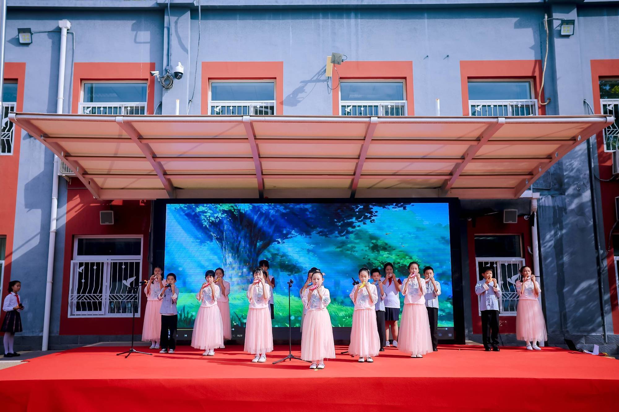 争做强国少年"——北京市海淀区星火小学2024年秋季学期开学典礼