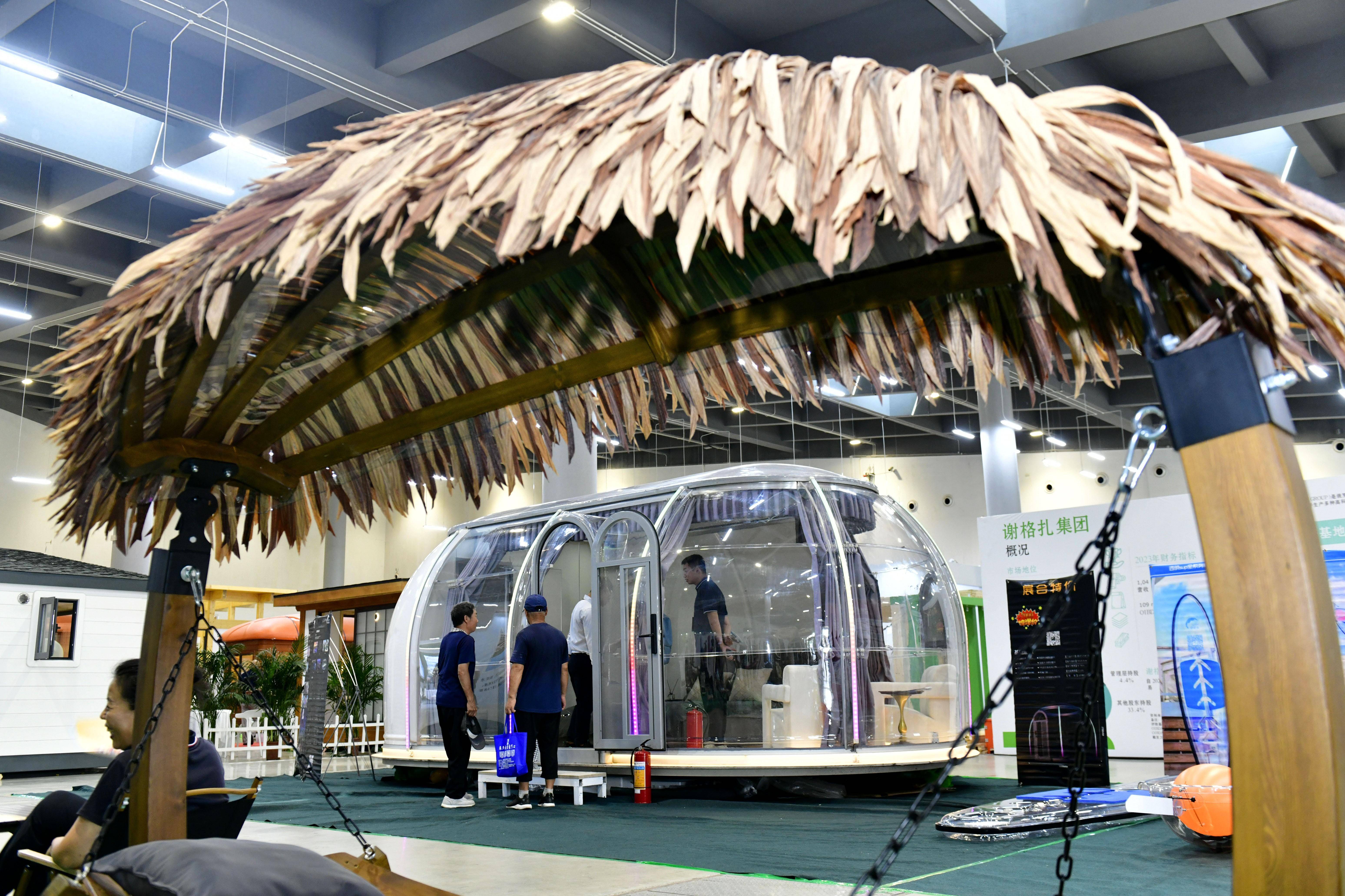 中国（日照）木结构和旅居产业展览会开幕