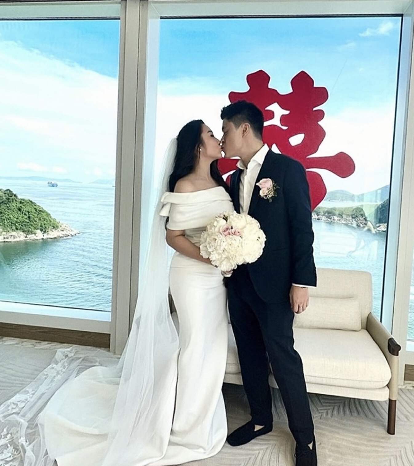 香港知名男星梁家辉升级当外公,大女儿宣布平安生女_梁颖_老公_社交