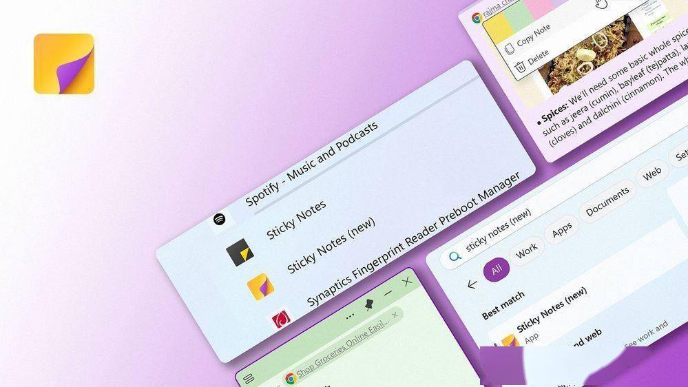 微软更新 Win10 / Win11 便笺应用，新增窗口置顶、复制笔记等