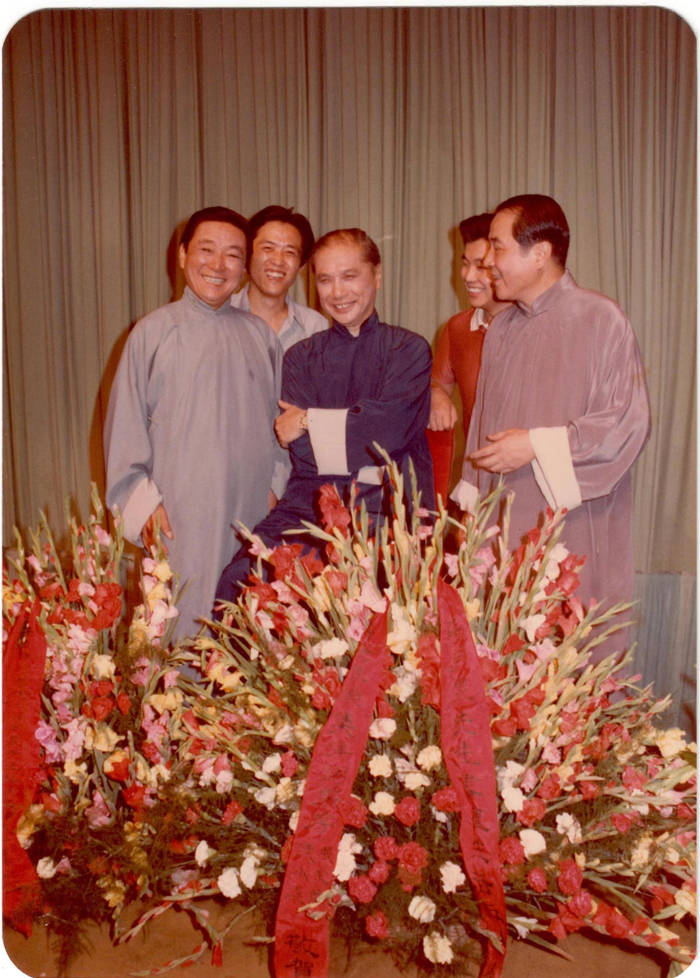 图说:蒋月泉书坛生涯50周年纪念演出,苏似荫