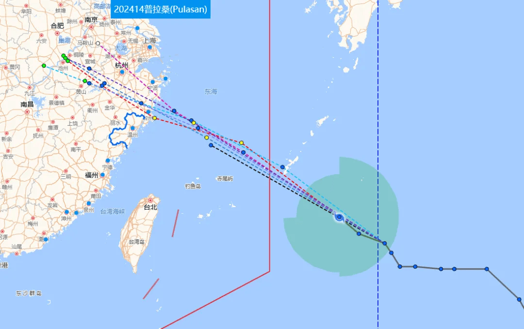 刚刚,温州发布台风蓝色预警!台风"普拉桑"最新路径通报