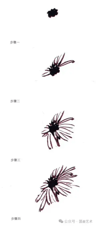 写意菊花的基本画法