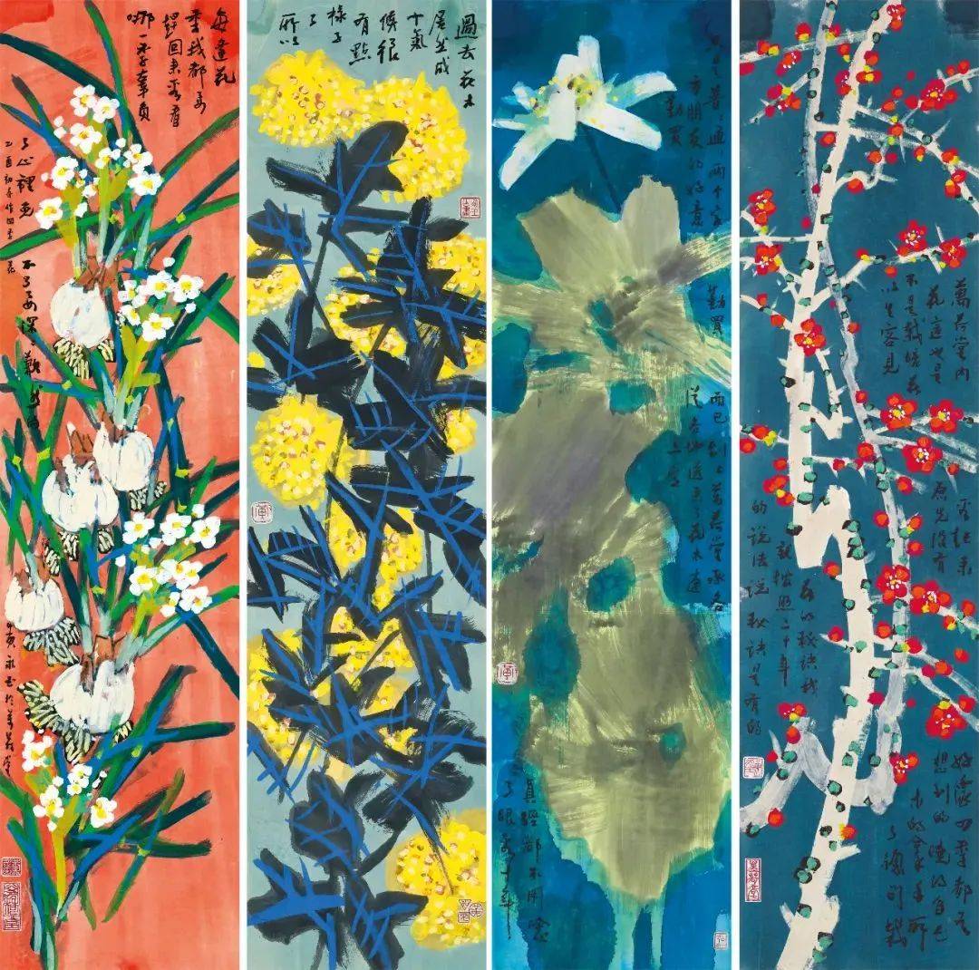黄永玉：四季花_搜狐网