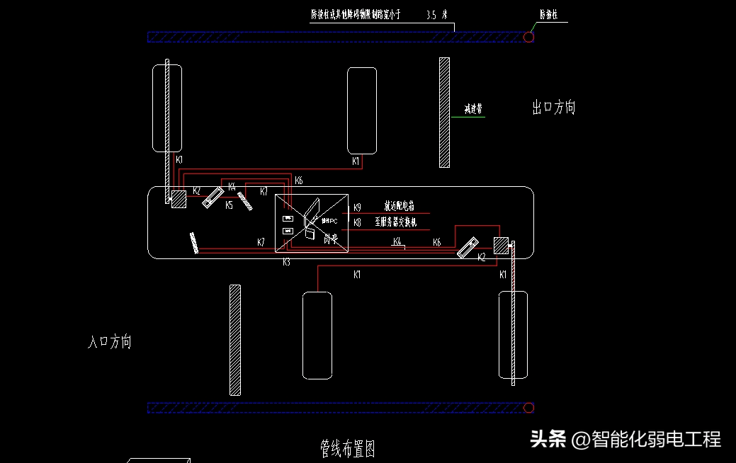 男士小便池cad平面图图片